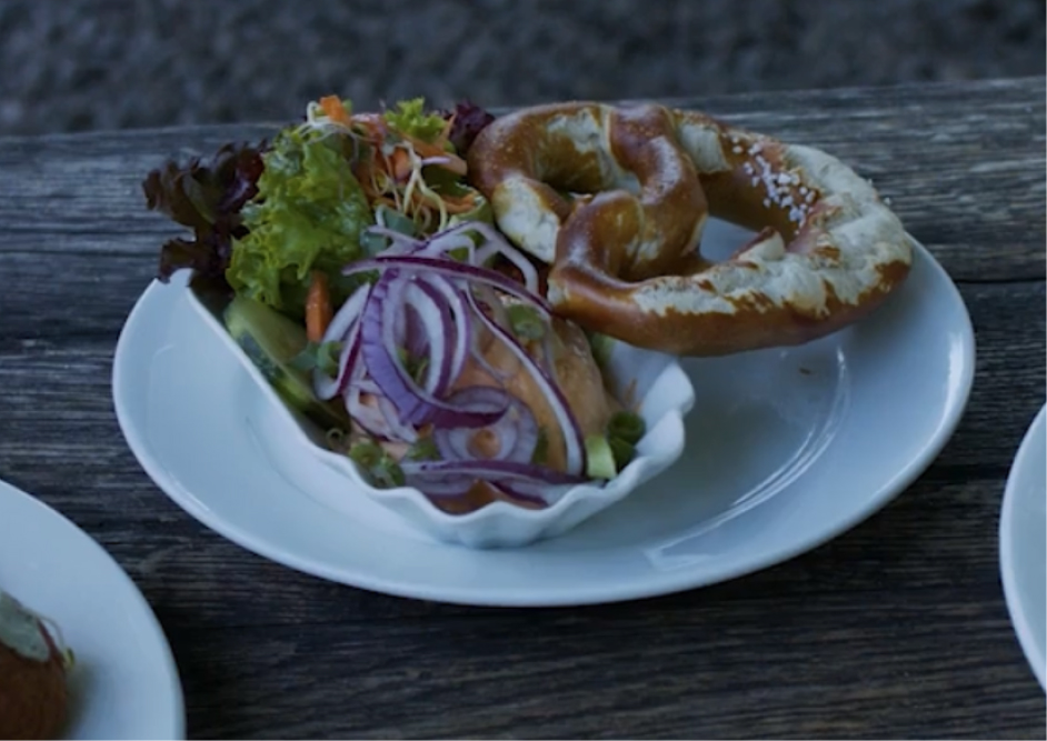 Brezen mit Obatzter