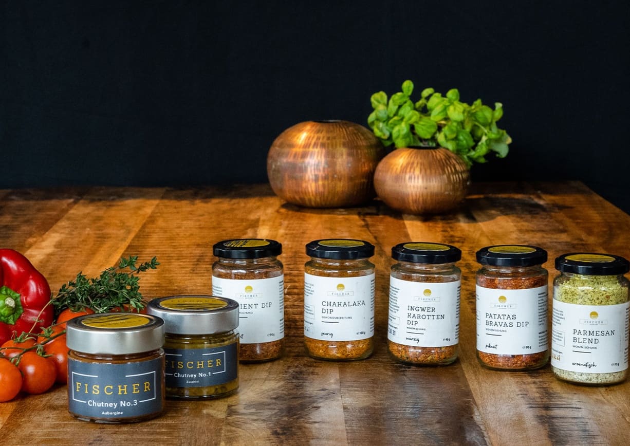 Dips und Chutneys aus der Fischer Manufaktur